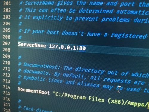 AMPPS: create domain wildcard on Windows 10 - solved!